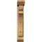Ekena Millwork Olympic Slat Smooth Bracket w/ Offset Brace, Western Red Cedar, 5 1/2"W x 22"D x 34"H BKT0604X22X34OLY06SWR - alternate 4